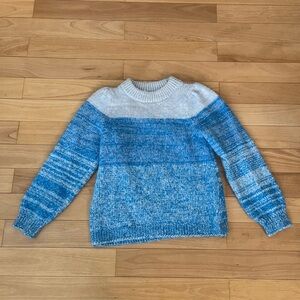 1.STATE Light Blue Knit Sweater